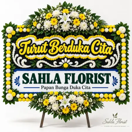 Papan Bunga Duka Limo