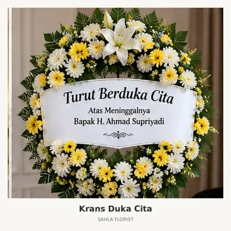 Krans Bunga Duka Limo